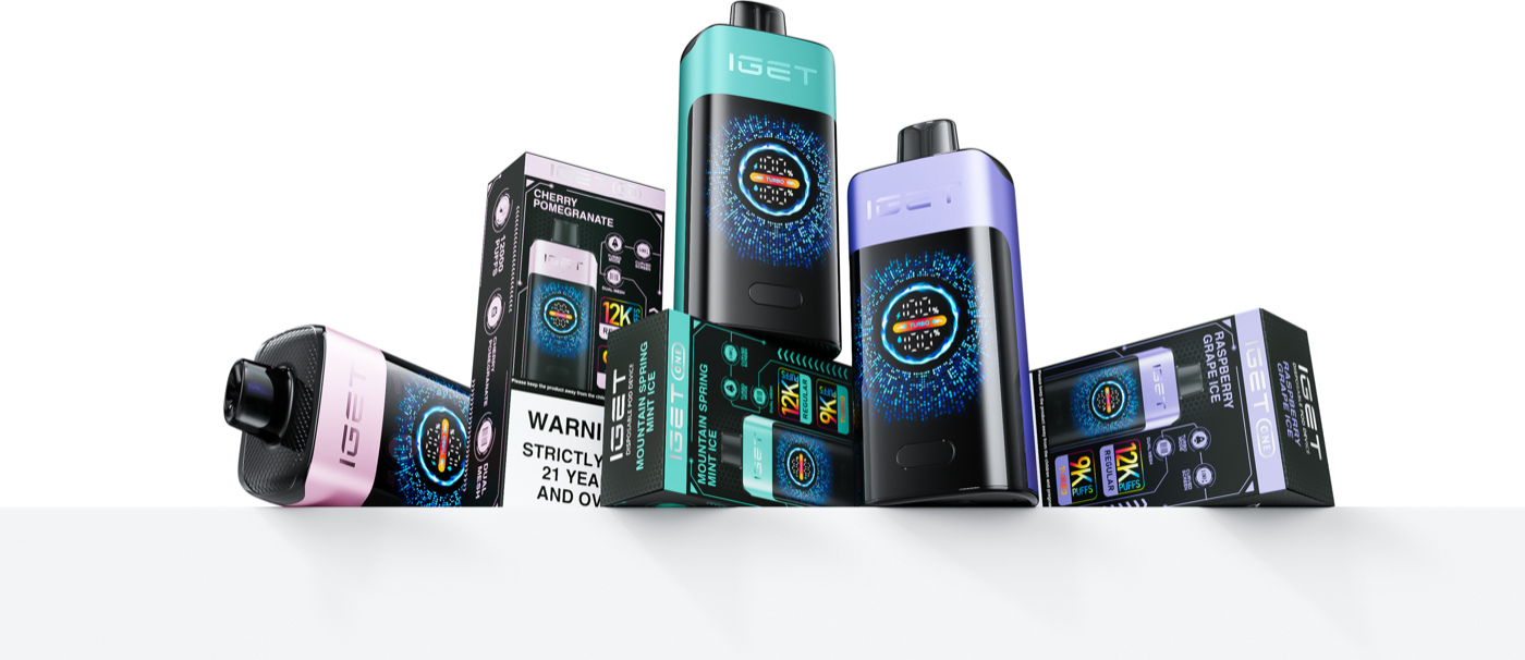 IGET ONE product family and packaging