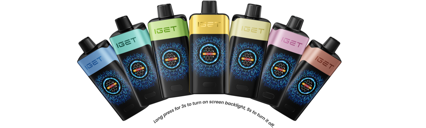 IGET ONE 23 flavour lineup